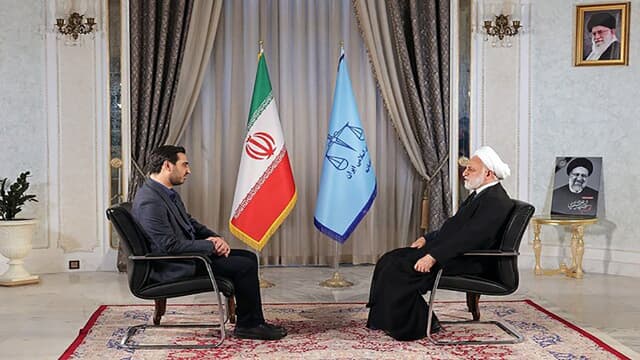 رییس قوه قضاییه امشب به تلویزیون می‌رود
