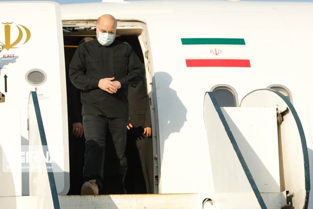 قالیباف وارد گلستان شد